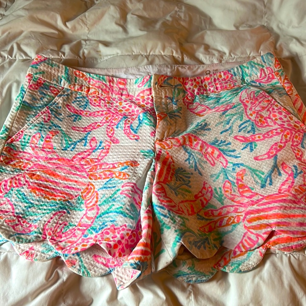 Lilly Pulitzer size 8 The Buttercup Shorts like new!